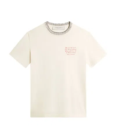 Golden Goose Short-sleeved T-shirt In White