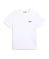 Golden Goose Logo Print Cotton T-shirt In White