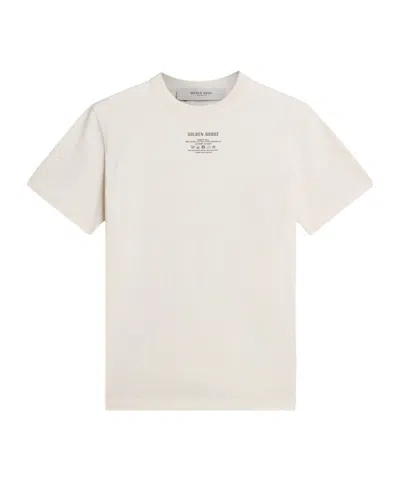 Golden Goose Short-sleeved T-shirt In White