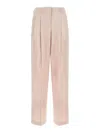 Golden Goose Wool Trousers With Belt Loops And Pleats