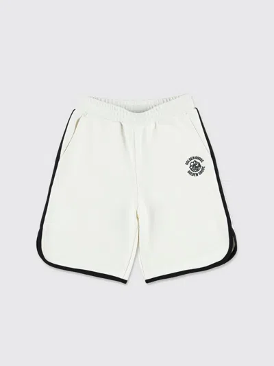 GOLDEN GOOSE SHORTS GOLDEN GOOSE KIDS COLOR WHITE,H22715001