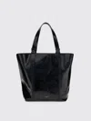 Golden Goose Glossy Leather Tote Bag In Black