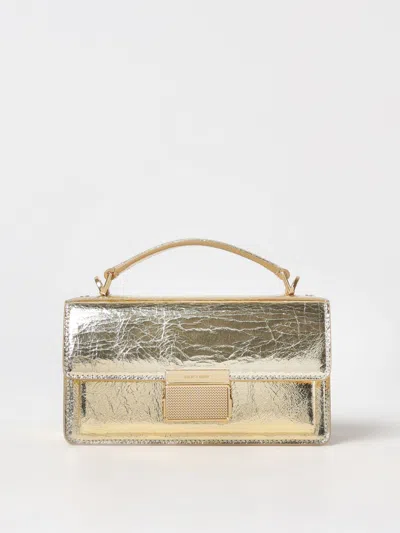 Golden Goose Venezia Small Leather Handbag In Gold