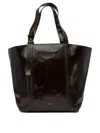 Golden Goose Leather Tote Bag Adjustable Strap In Brown