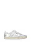 Golden Goose 'soulstar' Metallic Low Top Sneakers With Logo Patch On The Tongue And Logo Lettering On Side And He