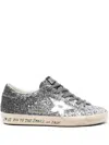 Golden Goose Silver Super Star Sneakers In Silver