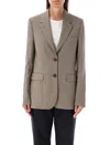 Golden Goose Tailored Wool Fresco Jacket For In Fallen_rock_beige