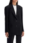 Golden Goose Single Button Front Jacket In Blue