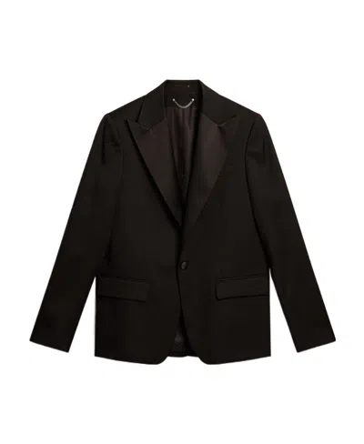Golden Goose Single-breasted Wool Blazer In Black