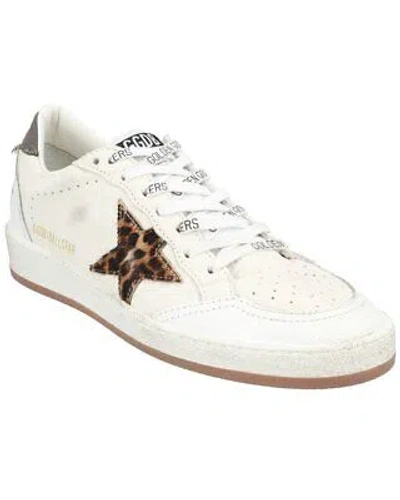 Pre-owned Golden Goose Size 11 -   Ball Star White Leopard W