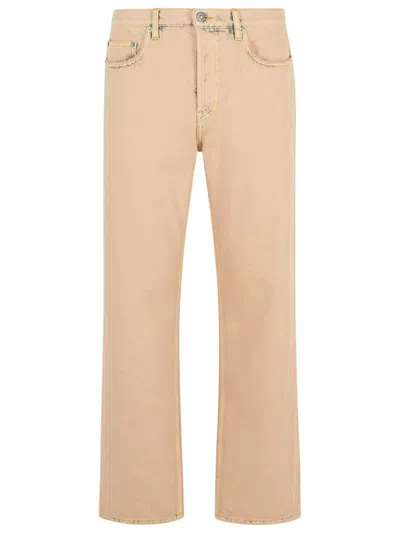 GOLDEN GOOSE GOLDEN GOOSE 'SKATE' PINK COTTON PANTS