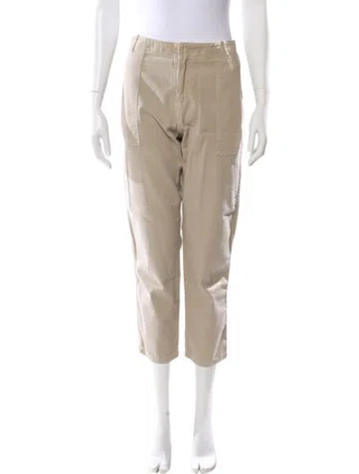 Pre-owned Golden Goose Skinny Leg Pants In Neutral