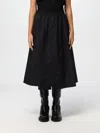 Golden Goose Circle Skirt In Nylon In Schwarz