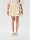 Shop Golden Goose Skirt  Woman Color White