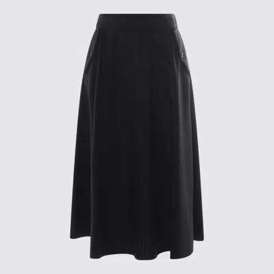 GOLDEN GOOSE SKIRTS BLUE AND GREEN