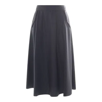 Golden Goose Skirts Blue And Green In Black