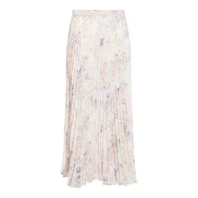 Golden Goose Skirts Pastel Flowers In Neutral