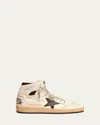 Golden Goose Sky Star Bicolor High-top Sneakers In Multi