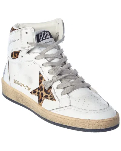 Golden Goose Sky Star Leather Sneaker In Multi