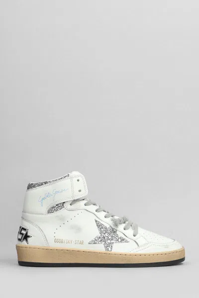 Golden Goose Sky Star Sneakers In White