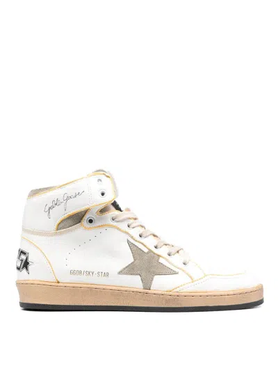 Golden Goose Sky Star Sneakers In White