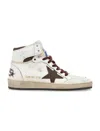 Golden Goose Sky Star Nappa Upper And Spur Nylon Tongue Suede Star In Multi