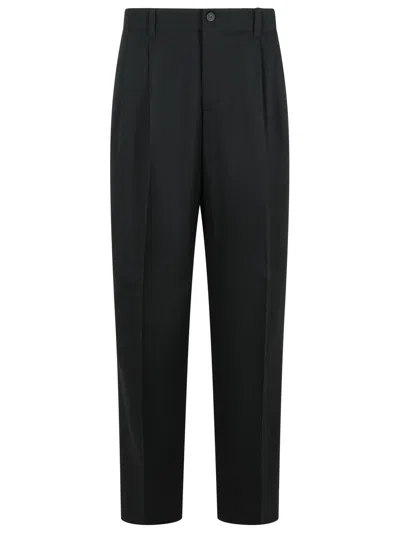 GOLDEN GOOSE GOLDEN GOOSE 'SLACKS' BLACK VIRGIN WOOL PANTS