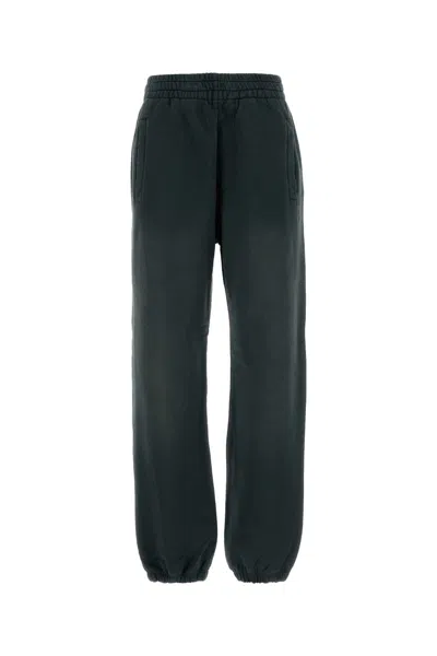 Golden Goose Slate Cotton Niccolã² Joggers In Blue