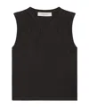 Golden Goose Sleeveless T-shirt In Black