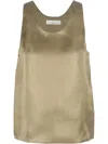 Golden Goose Sleeveless Top In Brown
