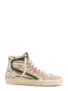 Golden Goose Deluxe Brand Women Slide Classic Suede And Pony Skin Sneakers In Multi