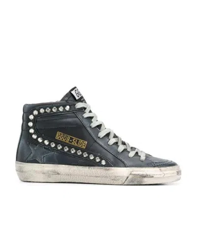 GOLDEN GOOSE GOLDEN GOOSE DELUXE BRAND DISTRESSED HIGH-TOP SNEAKERS