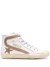 Golden Goose Slide Hi-top Sneakers In White