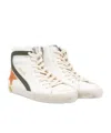 Golden Goose Slide Hi-top Sneakers In White