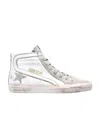 Golden Goose Slide High-top Sneakers In White