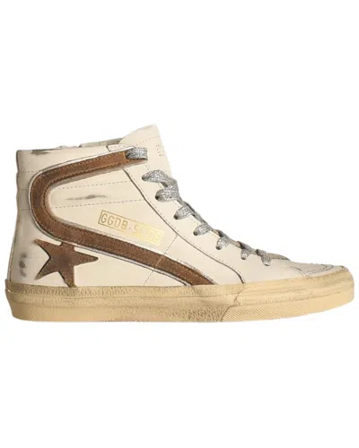 GOLDEN GOOSE GOLDEN GOOSE SLIDE LEATHER SNEAKER