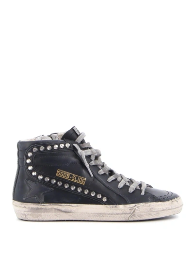 Golden Goose Slide Sneakers In Negro