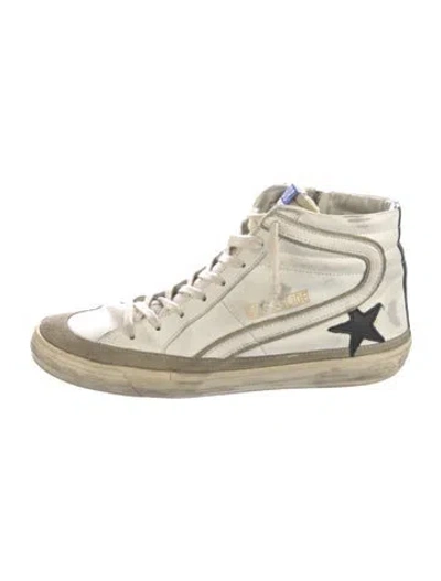 Pre-owned Golden Goose Slide Sneakers In Neutral