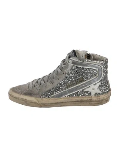 Pre-owned Golden Goose Slide Sneakers In Neutral