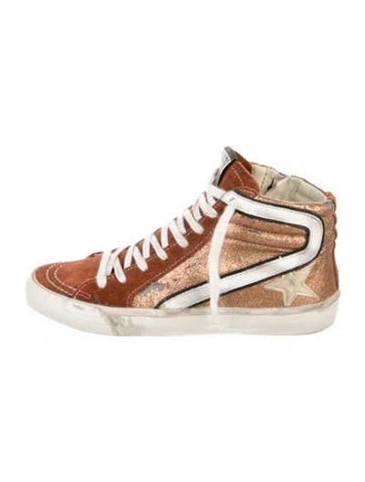 Pre-owned Golden Goose Slide Sneakers In Neutral