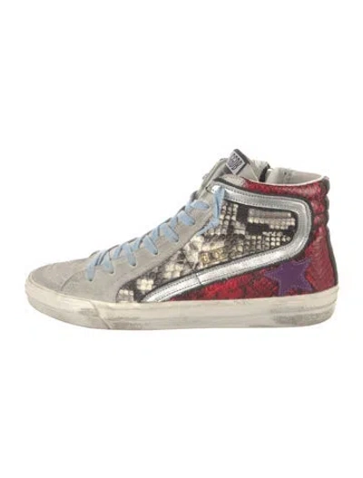Pre-owned Golden Goose Slide Sneakers In Neutrals