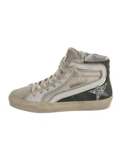 Pre-owned Golden Goose Slide Sneakers In Neutrals