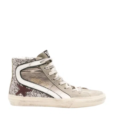 GOLDEN GOOSE GOLDEN GOOSE DELUXE BRAND SLIDE SEQUIN-EMBELLISHED SNEAKERS