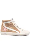 Golden Goose Slide Suede Sneakers In Neutrals