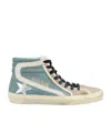 Golden Goose Slide Suede Sneakers In Nude