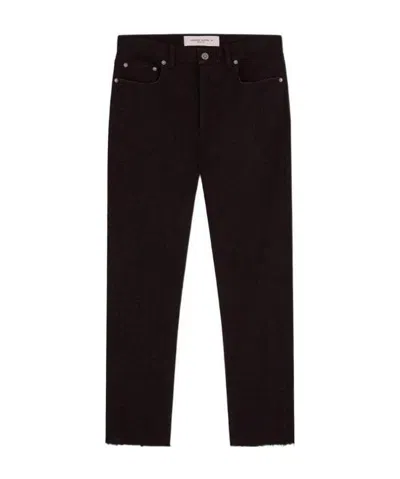 Golden Goose Deluxe Brand Straight Leg Jeans In Black