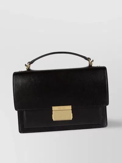 Golden Goose Small Rectangular Leather Shoulder Bag With Top Handle