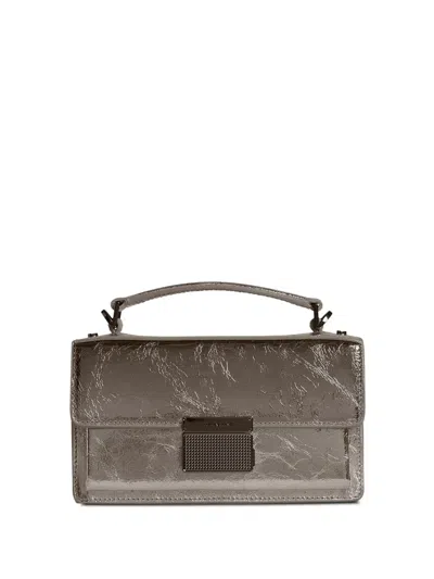 Golden Goose Small Venezia Crossbody Bag In Grau