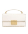 Golden Goose Venezia Small Flap Leather Crossbody Bag In White