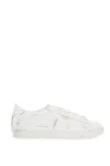 Golden Goose Leather Sneakers Featuring Perforated Detailing In Multi